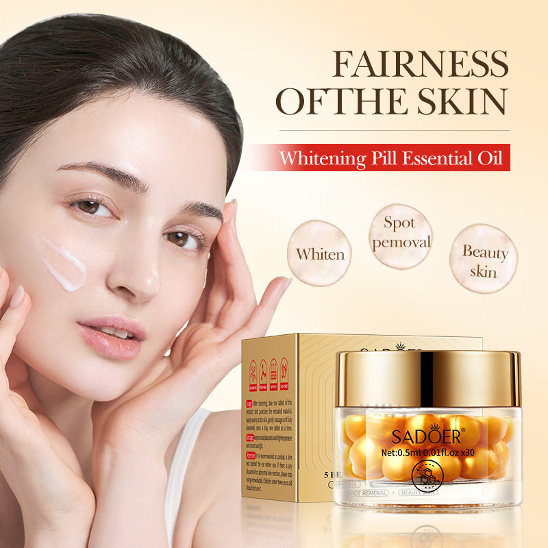 Anti-Wrinkle Pills Anti-Wrinkle Essence Oil SADOER Firming, Moisturizing and Rejuvenating Essence Cross-Border Foreign Trade Wholesale