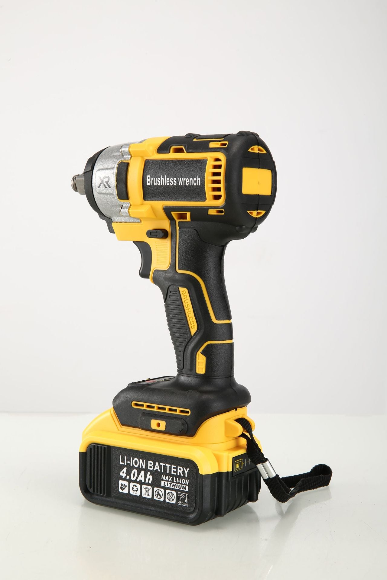 Electric Tool Set Brushless Electric Wrench Lithium Battery Angle Grinder Two-Piece Set Rechargeable Auto Repair Household Impact Drill