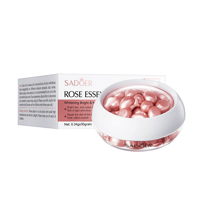 Full English Capsule Essential Oil SADOER Snail Essence Milk Moisturizing and Rejuvenating Cream  Foreign Trade Wholesale