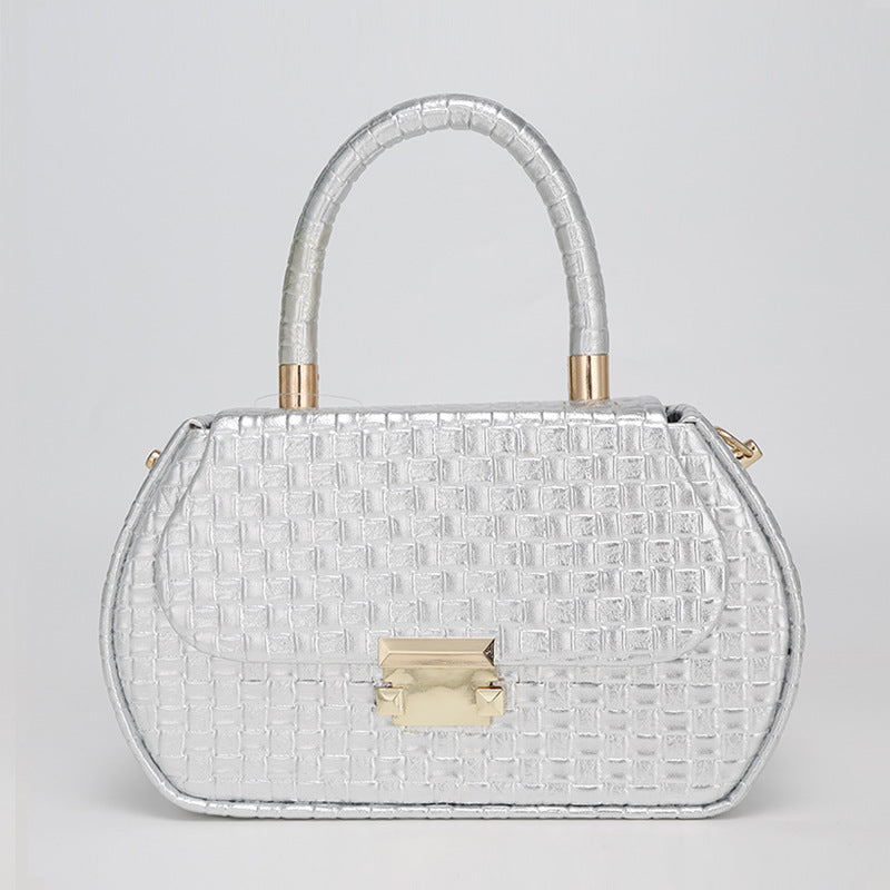 Women's Crossbody Bag Versatile Summer Small Square Bag2024New textured shoulder bag niche handbag