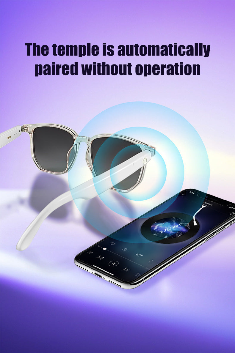 【AI Translation】Smart Translation Glasses Sunglasses Bluetooth Glasses Polarized UV Protection Blue Light Listening to Music Calling