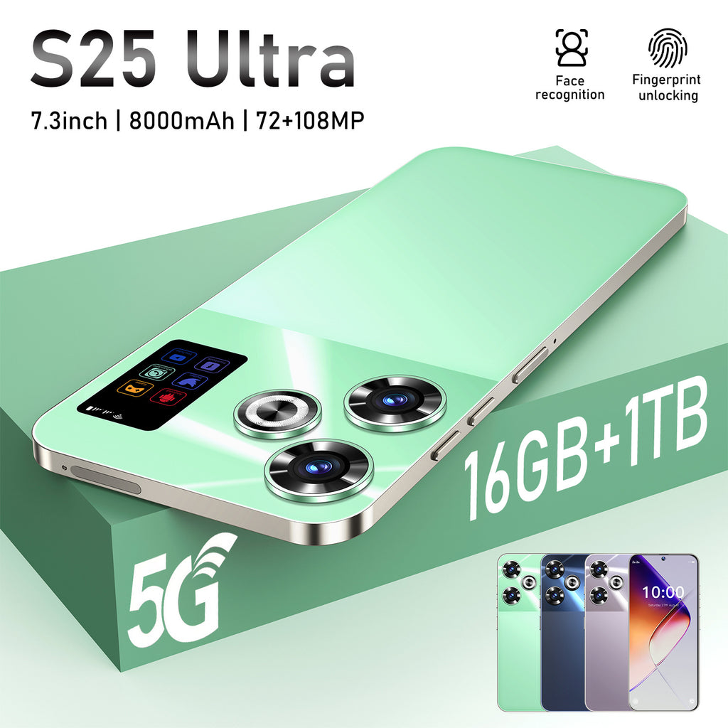 Hot Selling Smart Phone S25 Ultra Brand new Android phone16+1T Wholesale for Mobile Phone Manufacturers