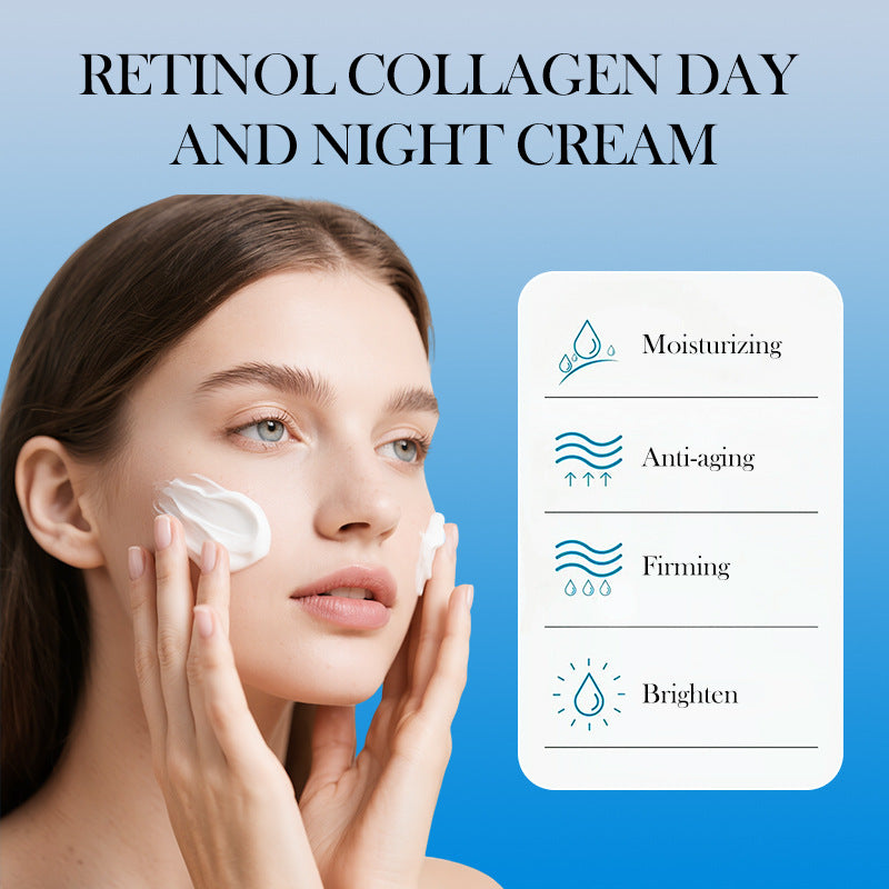 Oil Control Moisturizing Collagen Retinol Face Cream Brightening Skin Tone Hydrating Anti-Wrinkle Firming Face Cream