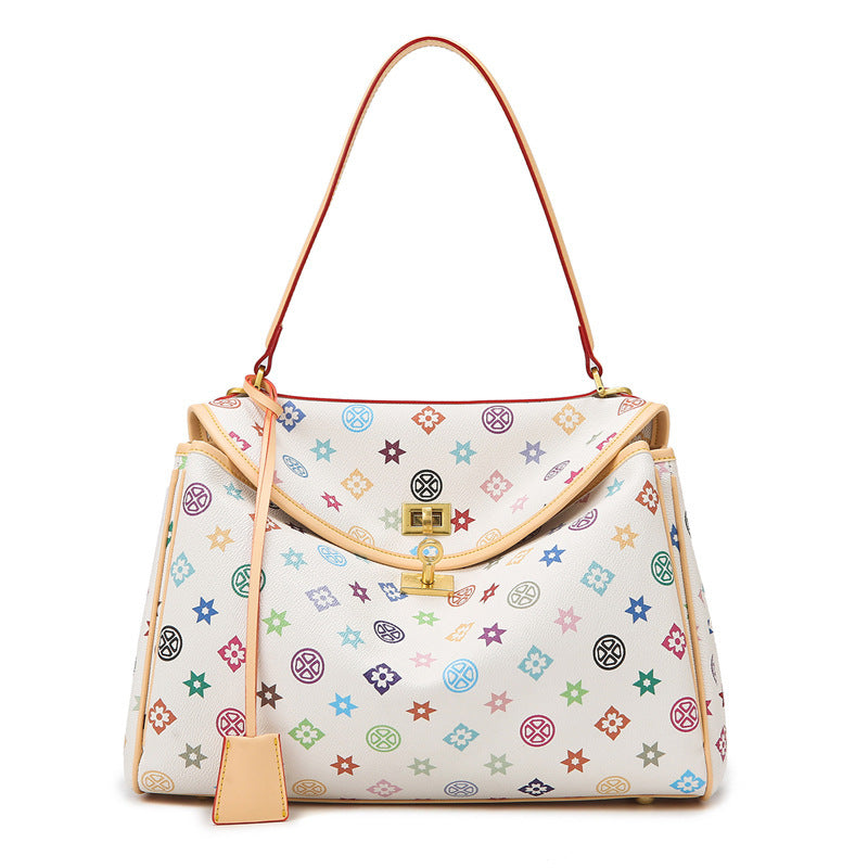 B Home Bag Women's New Bag Shoulder Bag Large Capacity Commuting Handbag High-end Fashion Tote Bag Women