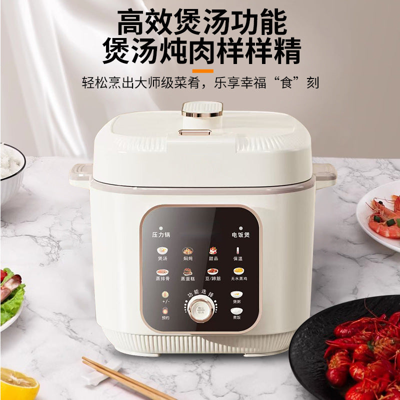 Manufacturer  Control Large Capacity5L6L Steam and Cook Integrated LCD Display Pressure Cooker Rice Cooker Pressure Cooker