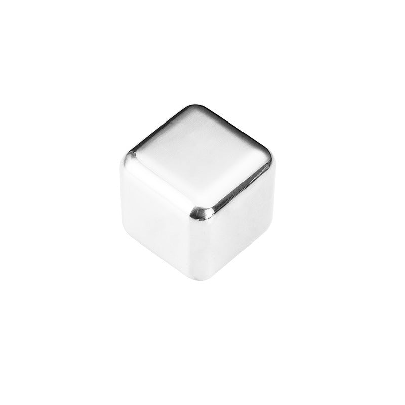 304Stainless Steel Ice Cubes Home Bar Quick-Freezing Ice Wine Stone Set Whiskey Beer Chilled Metal Ice Cubes