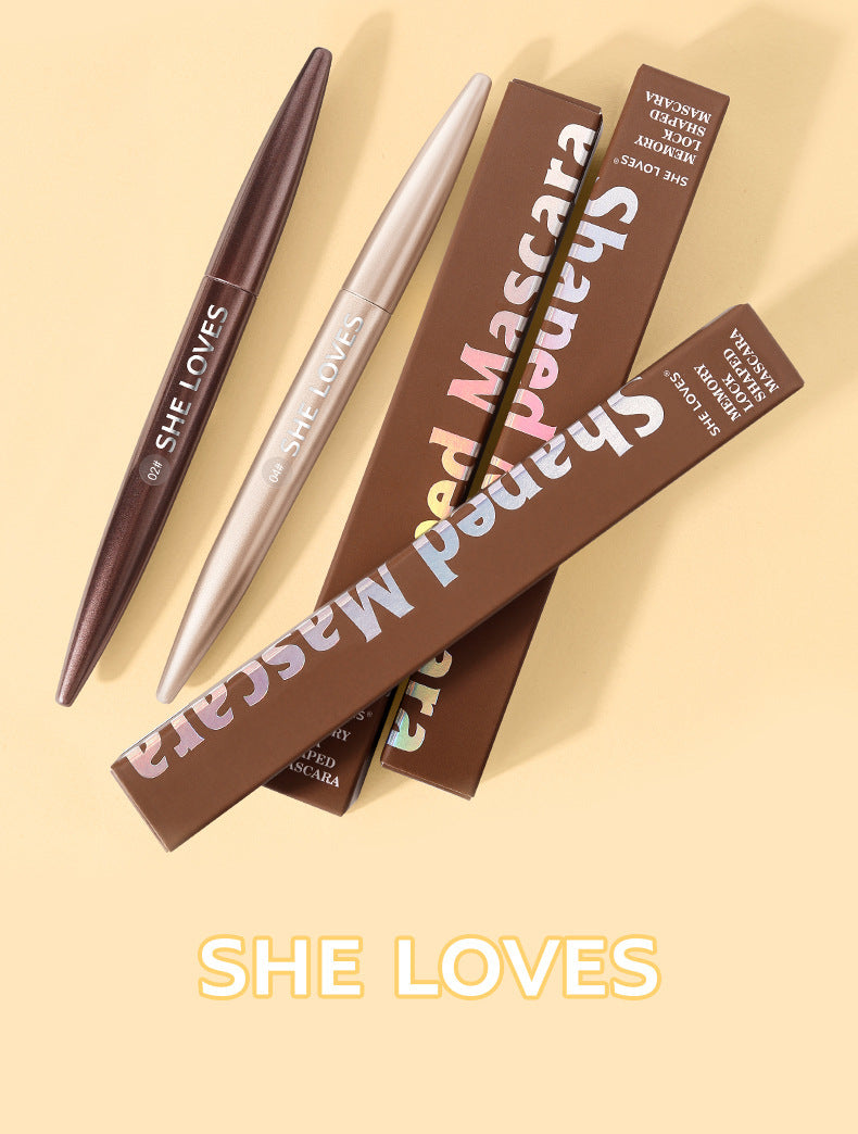 SHELOVES Styling Mascara New Hot Style Waterproof Quick-Drying Non-Smudge Lower Mascara Wholesale