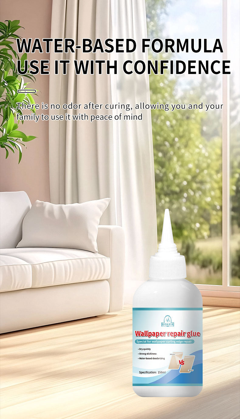 Repair Glue for Spring Festival Couplets, Wallpaper Glue, Wall Fabric, Wallpaper Cracks, Bubbles, and Edges, Home Use Wallpaper Repair Glue