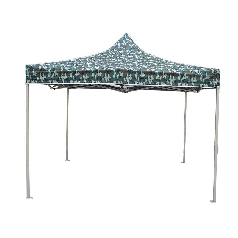 Four-Legged Umbrella Outdoor Sunshade Rain Shelter Tent Camouflage Outdoor Shelter Quality Expansion Folding Stall Umbrella Four-Corner Shelter