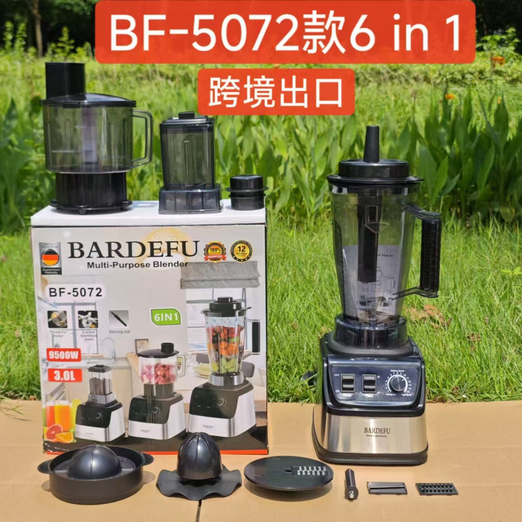 4L8in1blender Stainless Steel High-Power Pure Copper Blender Meat Grinder Ice Crusher Juicer Blender