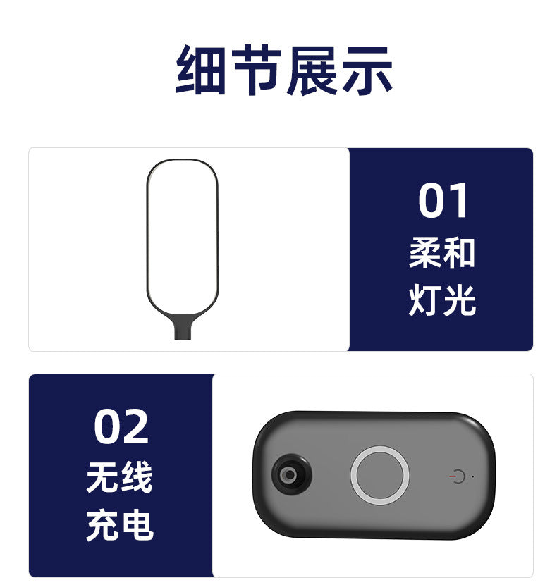 Multifunctional Desk Lamp for Bedroom and Office, Reading Desk Lamp with Three-Level Smart Adjustment, Wireless Charging for Mobile Phones, Eye Protection Desk Lamp