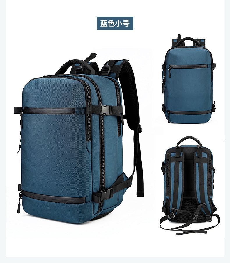 ozuko Men's Backpack Business Travel Computer Bag Outdoor Multifunctional Commuting Backpack Waterproof