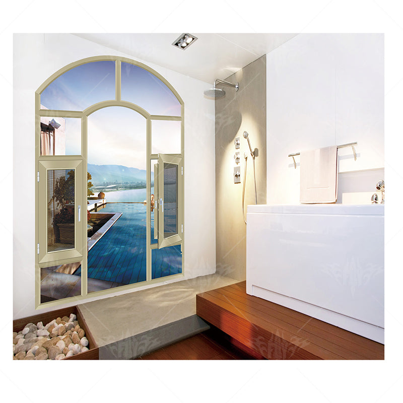 Hot Sales Latest Design Tilt and Turn Casement Window Tempered Glass Aluminum Casement Window