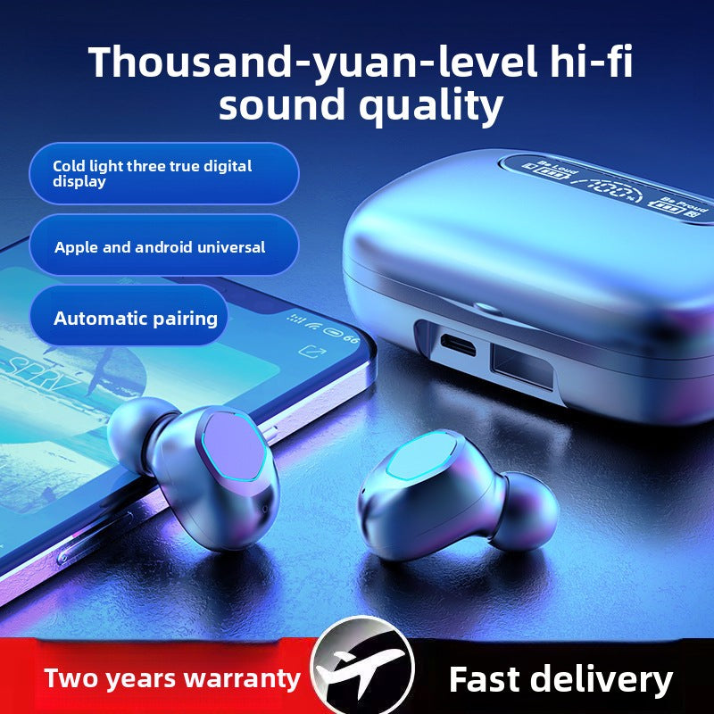 Popular M9Wireless Bluetooth Headset TWS In-ear long-lasting high-quality private model wireless Bluetooth earphones