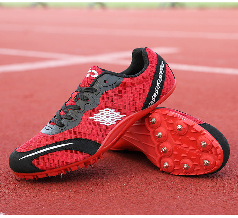 New Professional Track and Field Shoes for Men and Women, Students, Teenagers, Running, Standing Long Jump, Hurdles, High Jump, Spikes, Physical Education Shoes