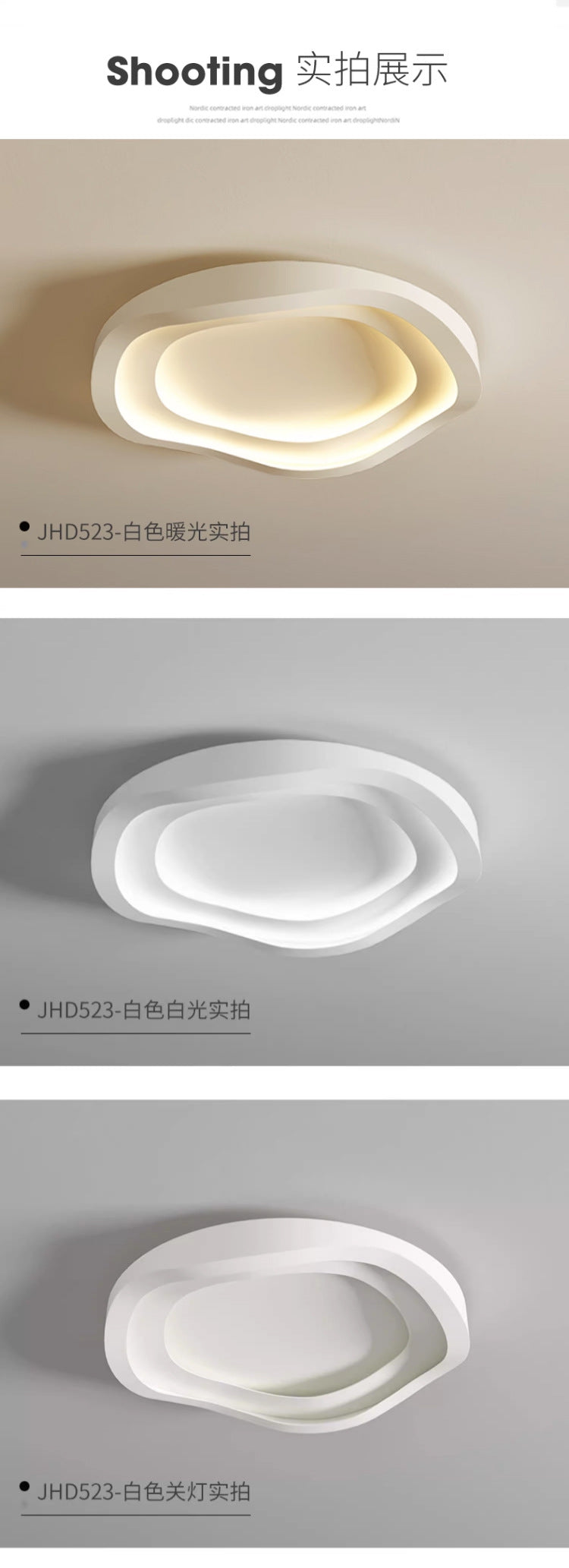 Bedroom light led Modern Minimalist Ceiling Light Internet Celebrity ins Creative Round Home Master Bedroom Study Zhongshan Lamp