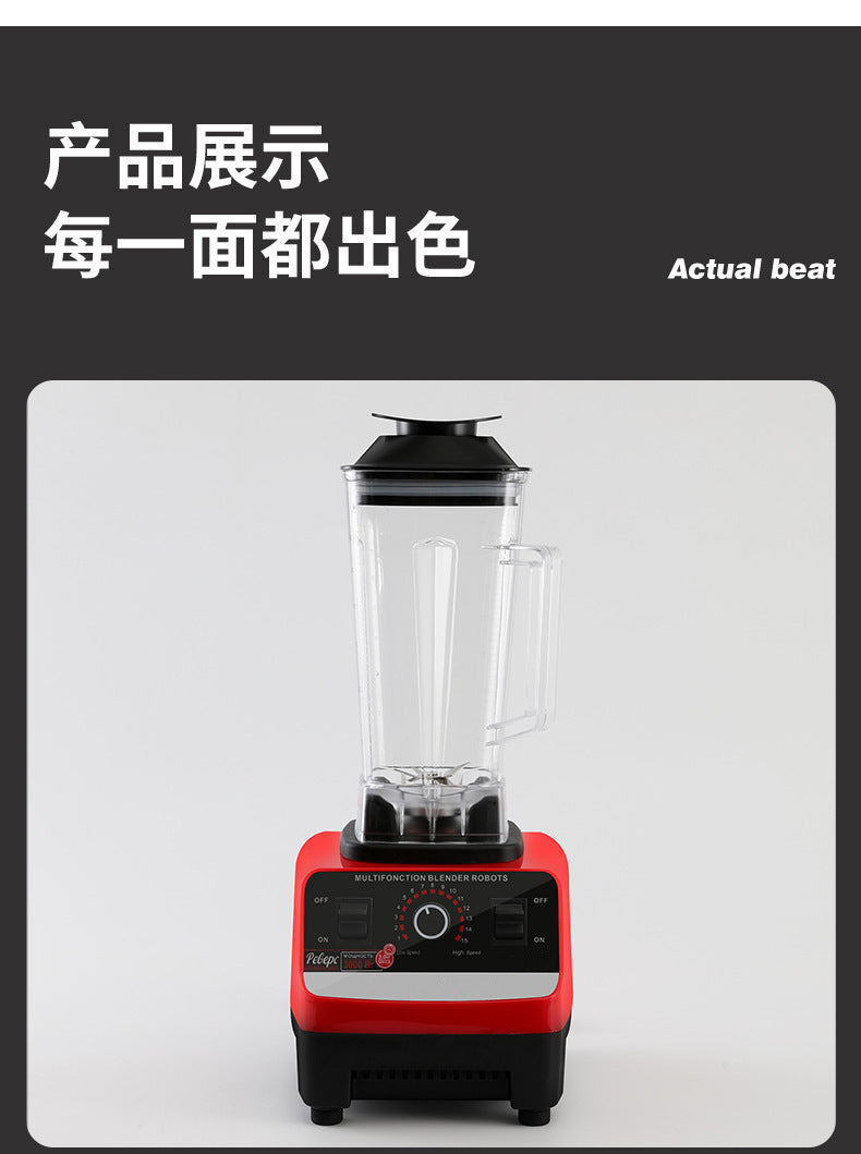 Foreign Trade  Fully Automatic Multi-Functional Household Juicer Blender Food Processor Grinder Mixer