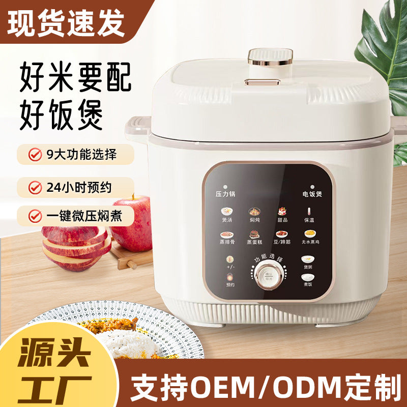 Manufacturer  Home Smart Control Large Capacity5L6L Steam and Cook Integrated LCD Display Pressure Cooker Rice Cooker