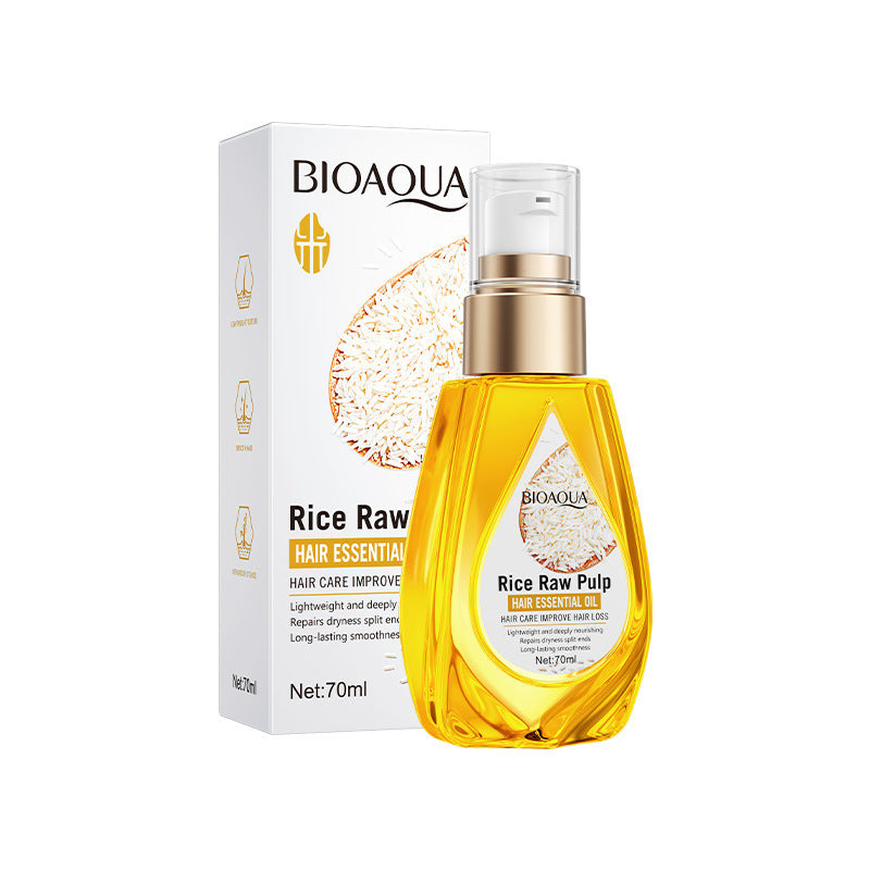 Full English Rice Puree Hair Care Essential Oil70ml BIOAOUA Smooth Repair Conditioner  Wholesale