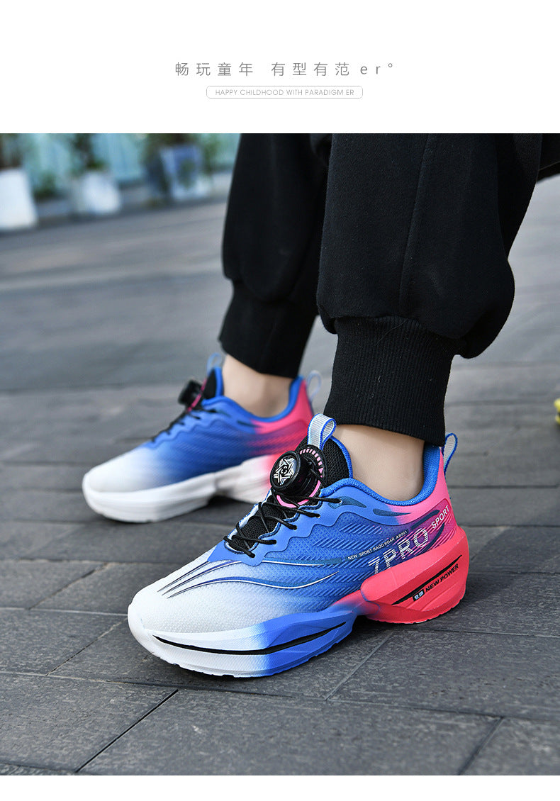 Red Rabbit7Pro Children's Shoes New Fashion Versatile Soft Sole Sports Shoes Breathable Non-Slip Youth Training Running Shoes