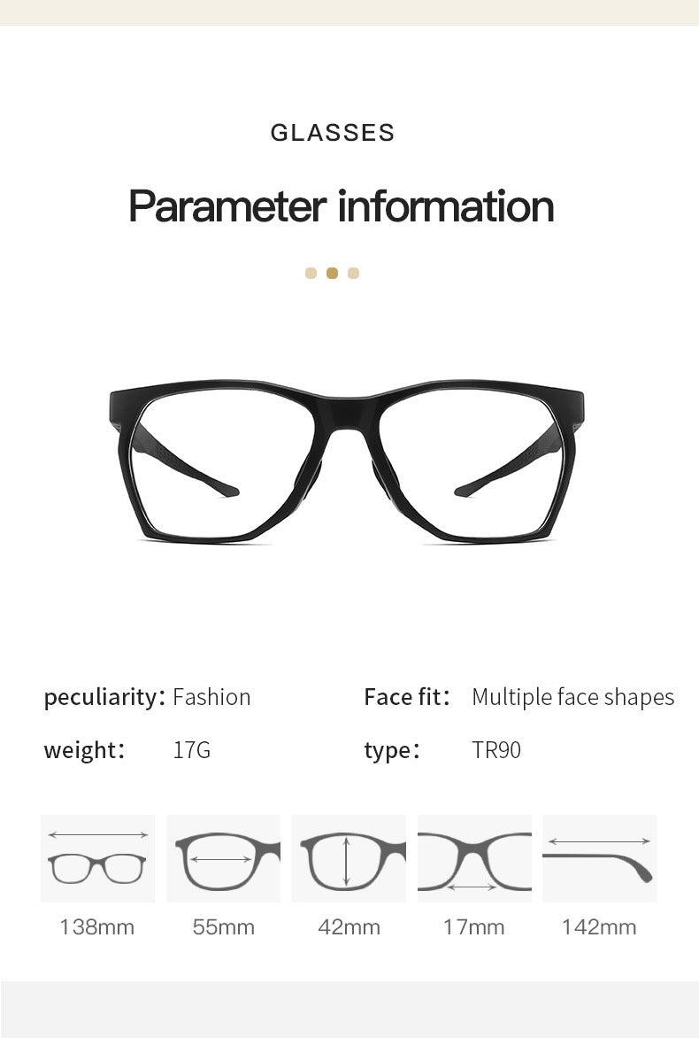 New Sports Style Fashion Glasses Frames Wholesale Export Cycling Sports Glasses Frames
