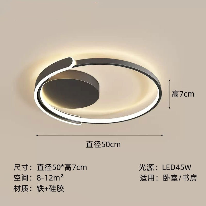 Modern Minimalist Bedroom Light LED Ceiling Lamp2025New Internet Celebrity INS Creative and Unique Room Bedroom Lighting