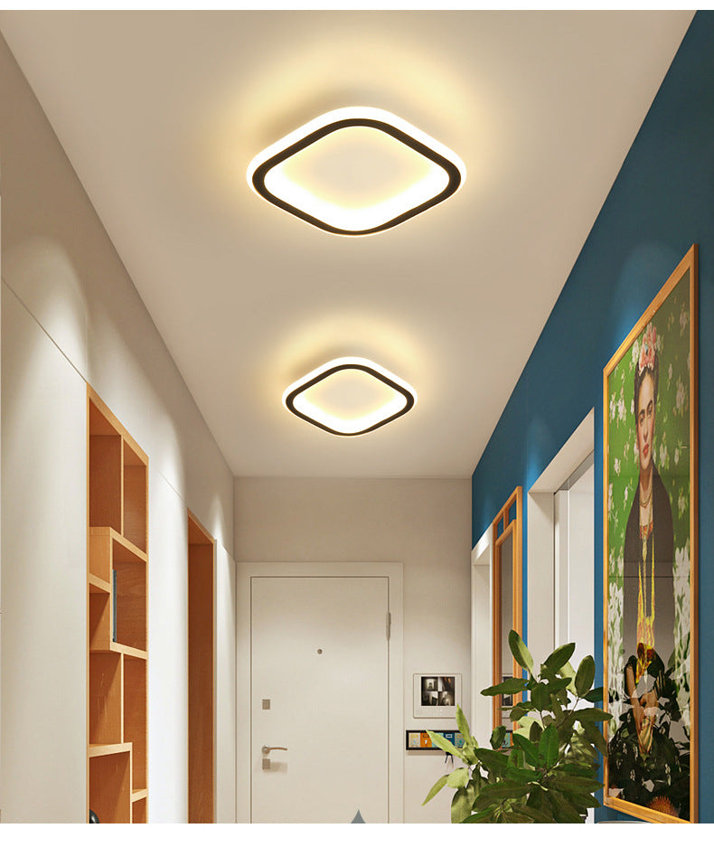 Aisle Light Entryway Hallway Light Iron Art Stair Light Cloakroom led Ceiling lamp balcony lamp Zhongshan lighting fixtures