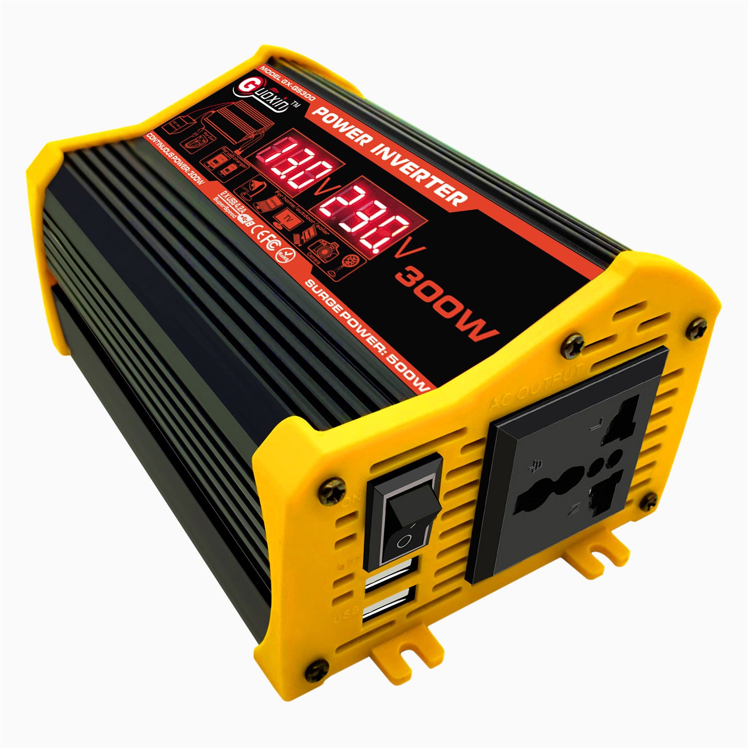 Factory undertakes customization ID Custom Design and Production Processed Bestselling Car Inverter12V Turn110V220V