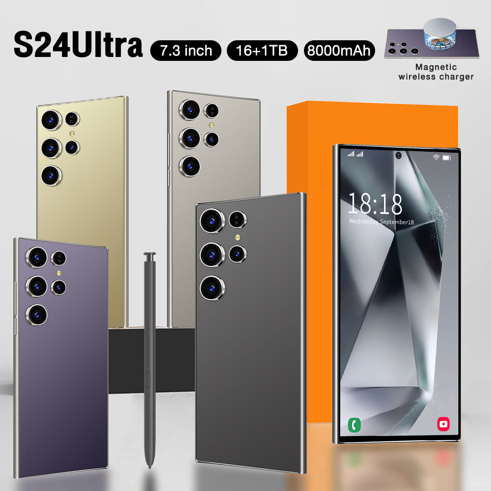 Exclusive Supply S24 Ultra Large Screen Smartphone16+1T Source Factory Direct Sales(Popular)