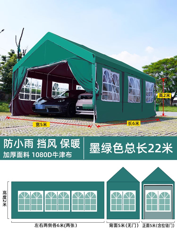 Camping Internet Celebrity Market Stall Tent Cover Thickened Windproof Rainproof Coldproof Outdoor Windproof Cloth Distribution and Dropshipping