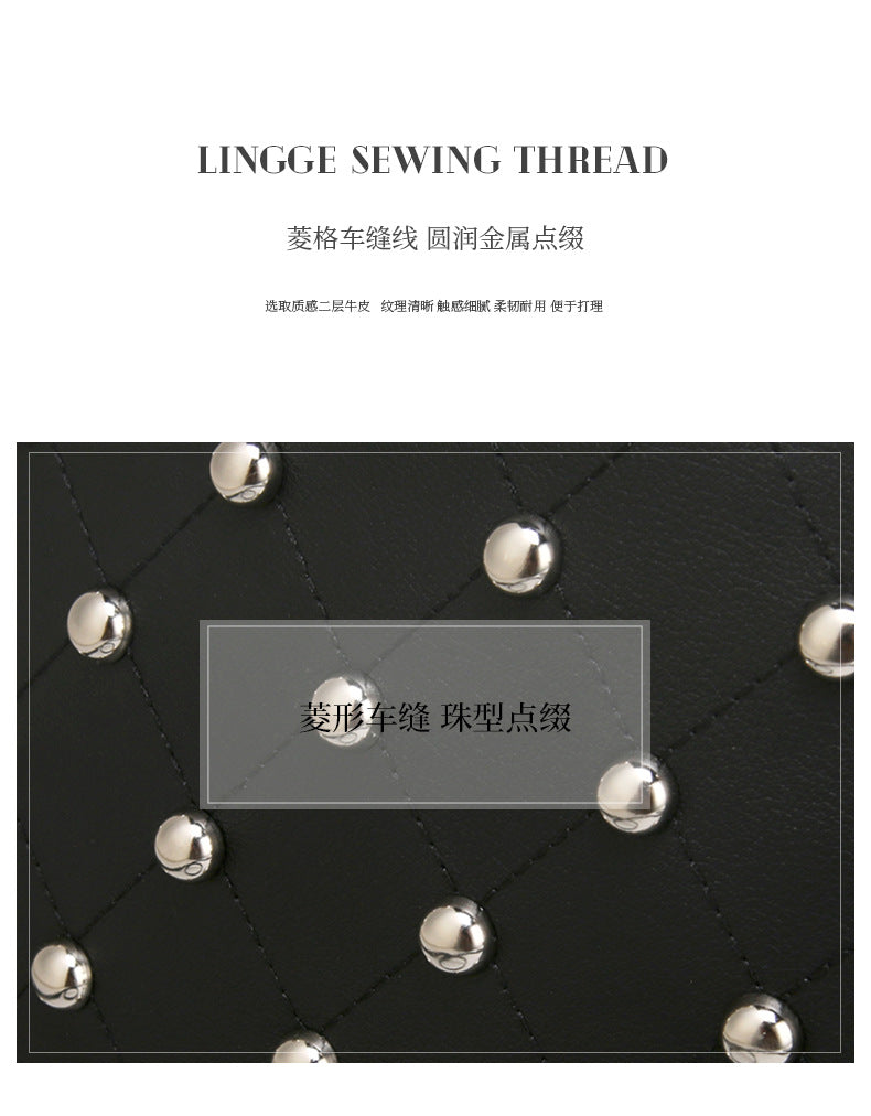 Women's Bag New Classic Small Square Bag Trendy Fashion Handbag Personality Stylish Casual Crossbody Bag