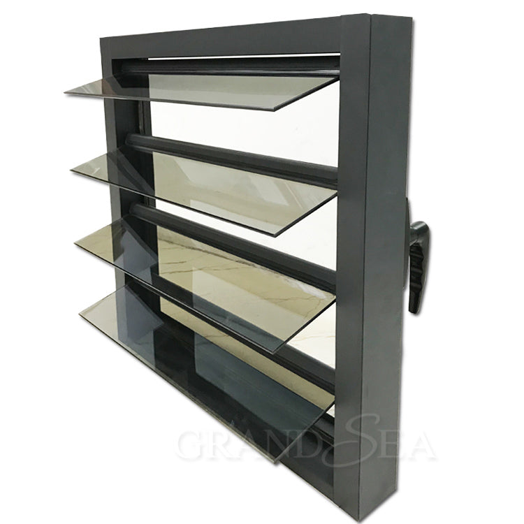 Normal Design 60x60 Aluminum Frame Glass Shower Door, Bathroom Sliding Glass Door