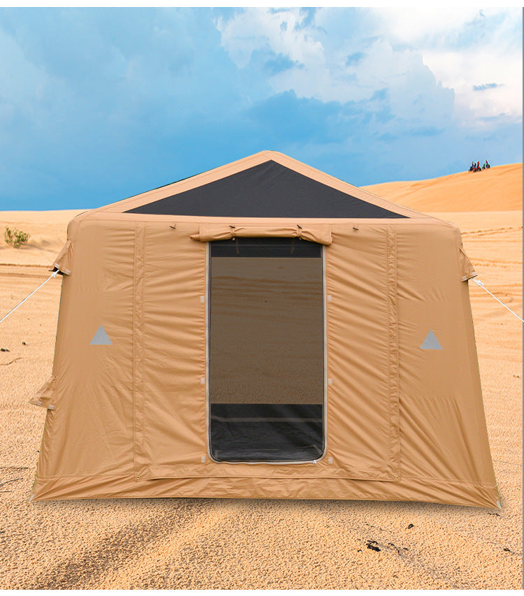 Wholesale Inflatable Tent from Source Factory Middle East Saudi Arabia Tent Black Coating Sunproof Rainproof Automatic Quick Open3*