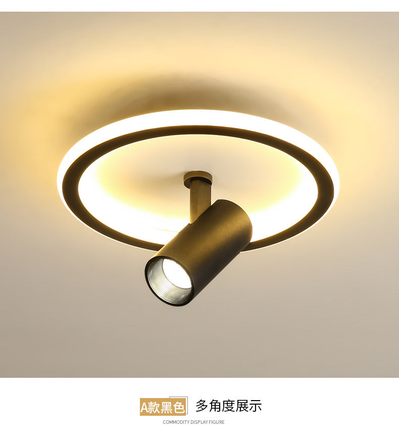 Aisle Light with Spotlight Corridor Light Entryway Staircase Cloakroom Balcony Light Luxury Internet Celebrity Ceiling Light led