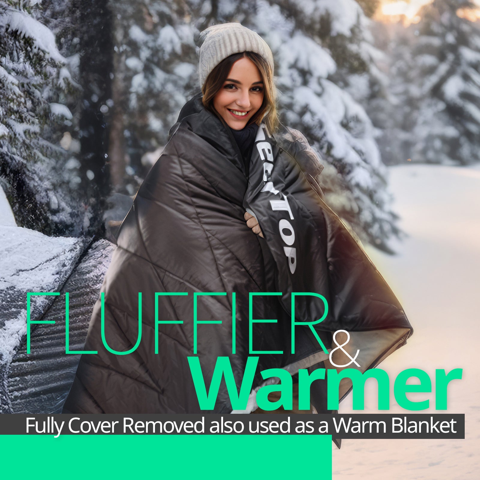 Outdoor Thickened Camping Envelope Style Double Sleeping Bag Spring and Autumn Camping Warm Quilt Blanket Portable Cold-proof