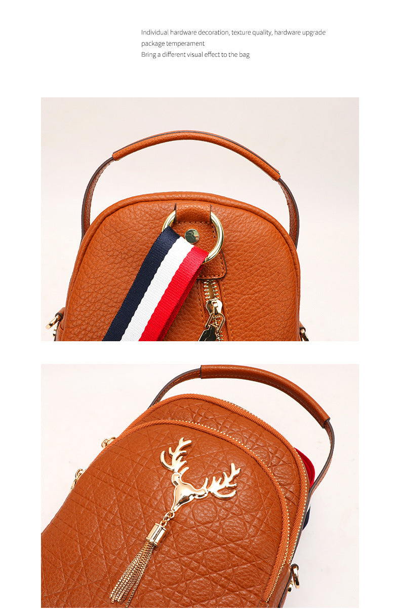 Factory Direct Sale Summer New Elk Elegant Bag Trendy Fashionable Personality Versatile Single Price Crossbody Shoulder Women's Bag