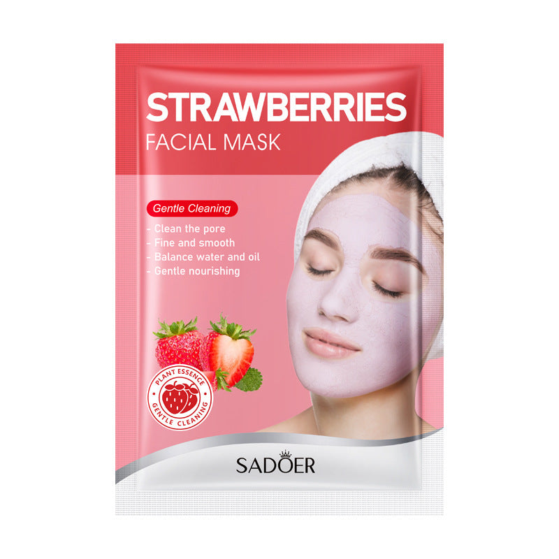 Dead Sea Mud Cleansing Mask SADOER Deep Cleansing Blackhead Removal Mask Cross-Border Wholesale