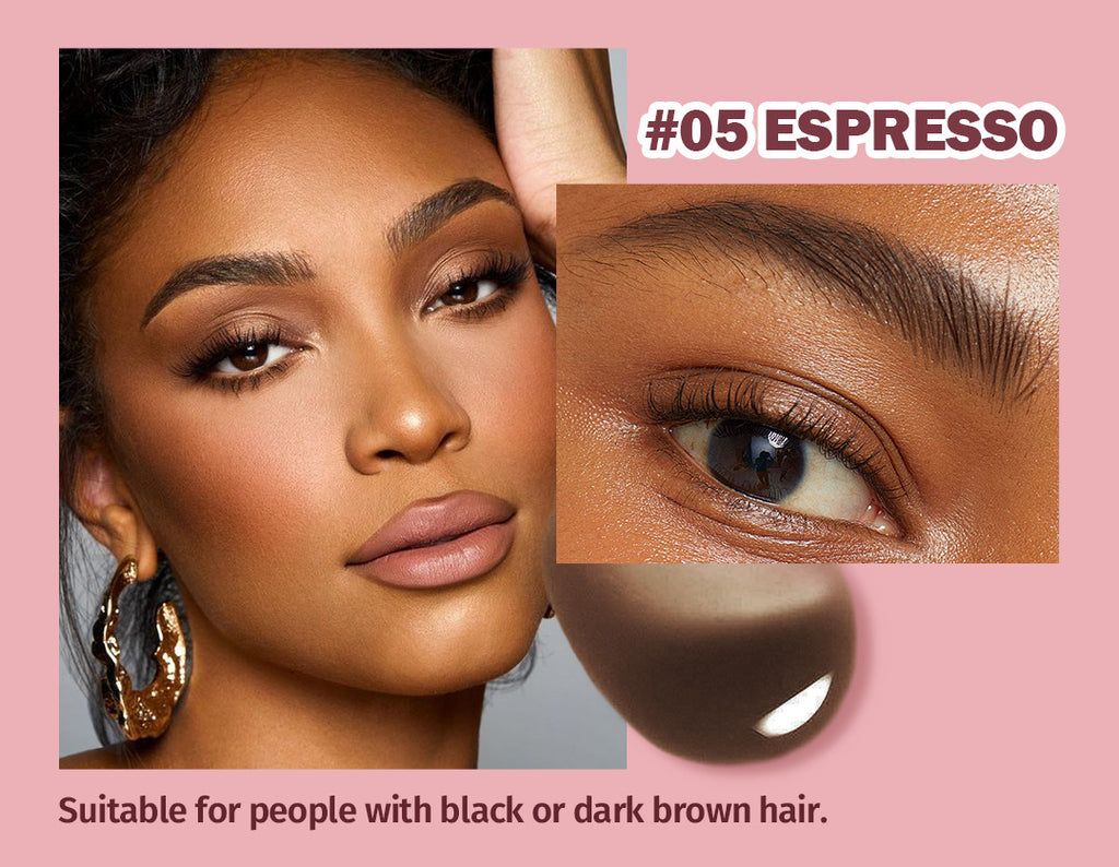 Hot-Selling Eyebrow Dye Cream Waterproof Smudge-Proof Large Brush Eyebrow Cream Long-Lasting Color No Smudging Natural Eyebrows