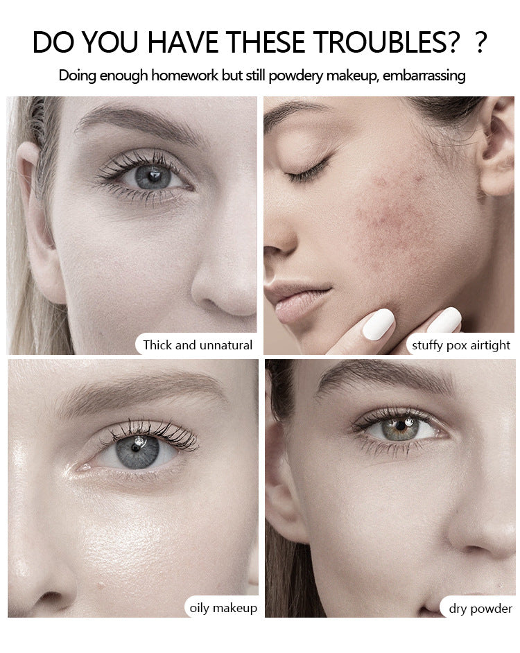 Anglicolor Foundation Cushion Mushroom Head Dropshipping CC Isolation Cream Anti-Sweat Concealer BB Frost