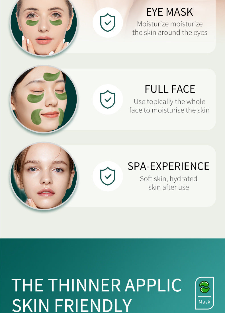 Moisturizing Eye Mask SADOER Softening Eye Wrinkles Eye Bags Dark Circles Eye Mask Cross-Border Wholesale