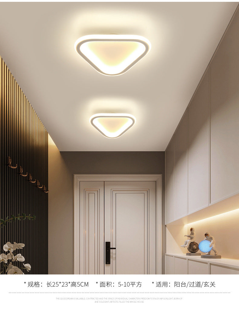 Aisle Light Entryway Hallway Light Iron Art Stair Light Cloakroom led Ceiling lamp balcony lamp Zhongshan lighting fixtures