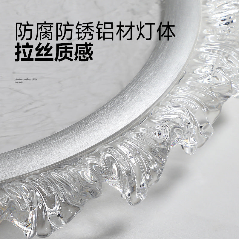 Italian Style High Brightness Full Spectrum Eye Protection Design Sense High-end Light Luxury Master Bedroom Creative Cloud Ceiling Light