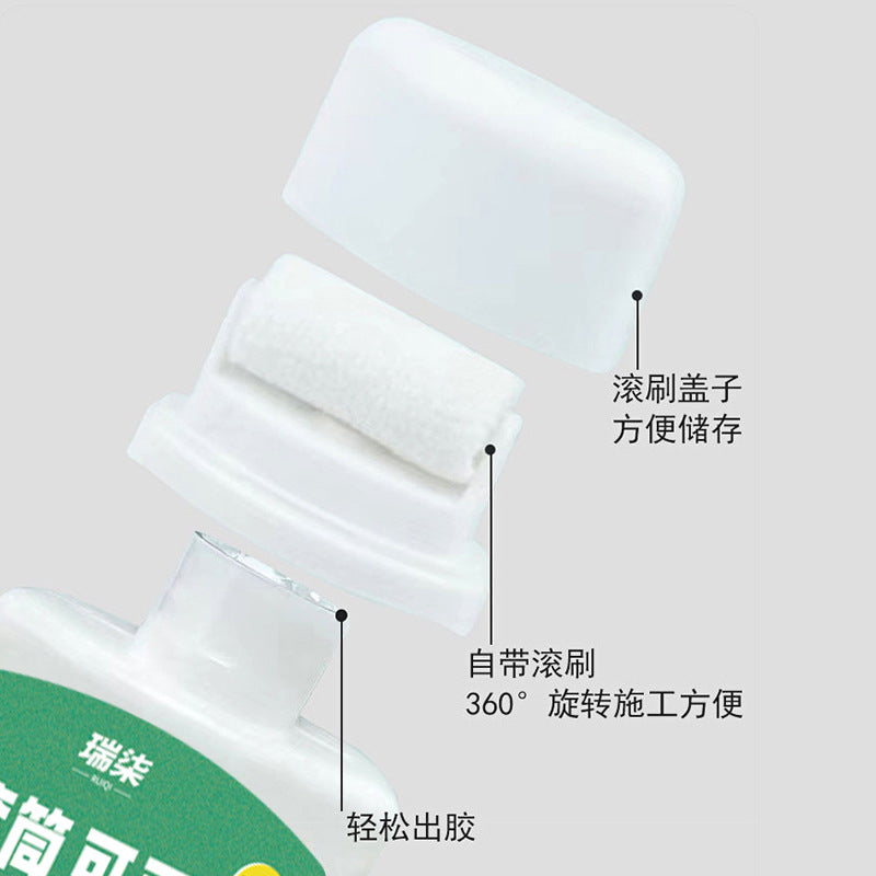 Manufacturer Small Roller Paint Water-Based Odorless Latex Paint Wall Repair Paint Small Roller Brush White Wall Restoration Stain Removal Magic Household Paint
