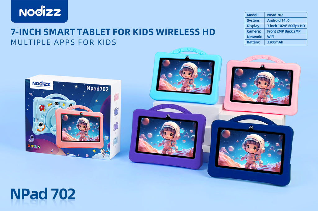 Npad702Children's Tablet Computer WiFi Cellular Network Google Store APP Download Children's Toy Family Bucket