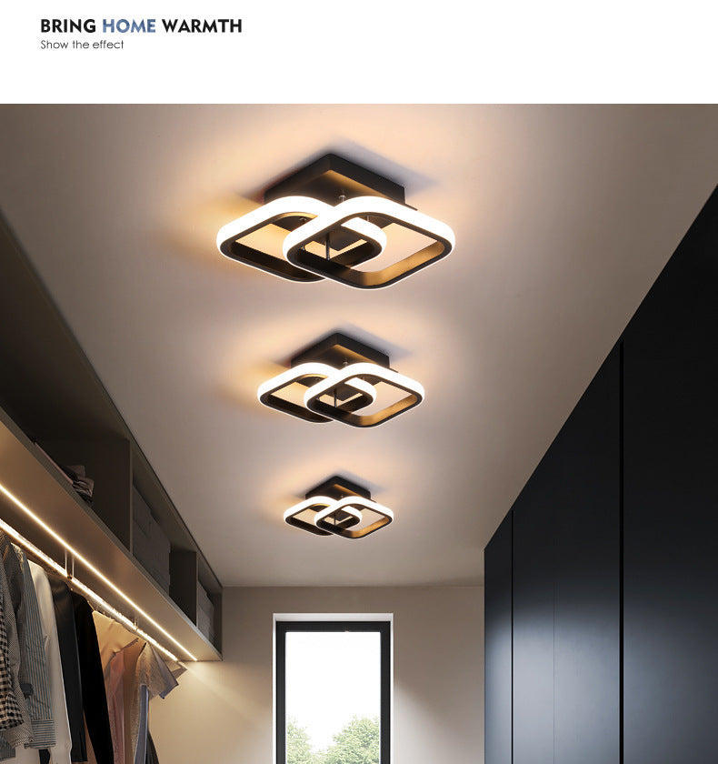 exclusive aisle lights balcony lights LED Modern Minimalist Nordic Creative Personality Cloakroom Living Room Entrance Light