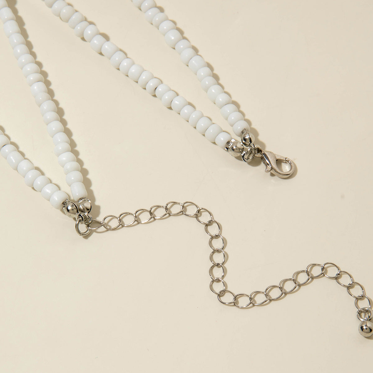 Wholesale Bohemian Vacation Style Rice Bead Turquoise Jewelry Set Metal Heart Jewelry