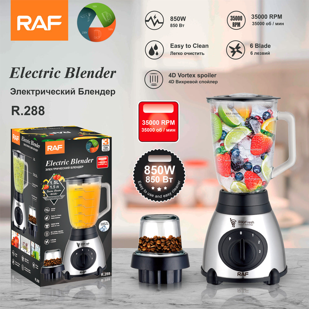 Multifunctional Juicer Household Fully Automatic Fruit and Vegetable Juice Extractor Blender Glass