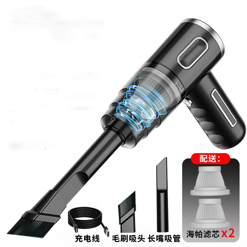 Portable Car Vacuum Cleaner Wireless Charging Handheld Car Home High Power Multifunctional Small Vacuum Cleaner