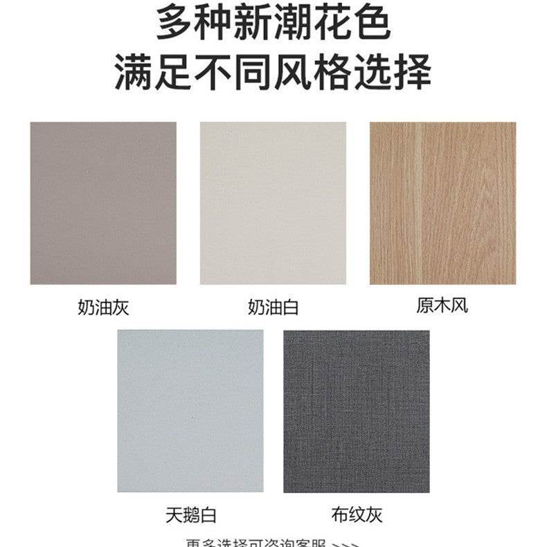 Custom Solid Wood Wardrobe for Home Bedroom Modern Simple Cream Style Hot-Selling Storage Cabinet One-Door to Ceiling Large Wardrobe