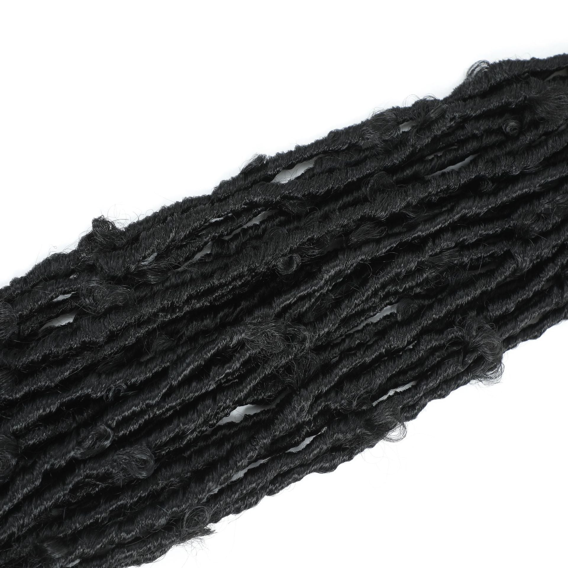 Foreign Trade Dreadlock Crochet Hair Butterfly Locs Crochet Hair Goddess Butterfly Curly Wig